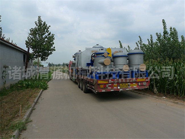 發往四川瀘州造紙制漿整套設備